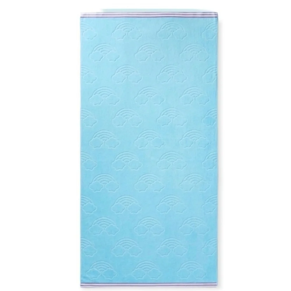 Stoney Clover Lane X Target Blue Rainbow Cloud Beach Towel